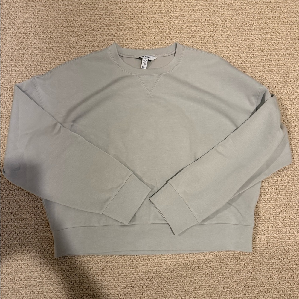 SPANX Women’s AirEssentials Crewneck Sweatshirt Size L